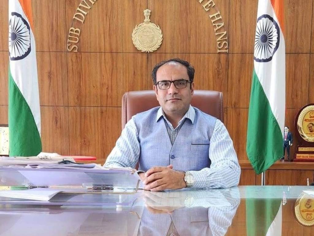BLOBLA meeting to be held at all 205 polling stations of Hansi Assembly constituency on July 5 SDM Rajesh Khoth